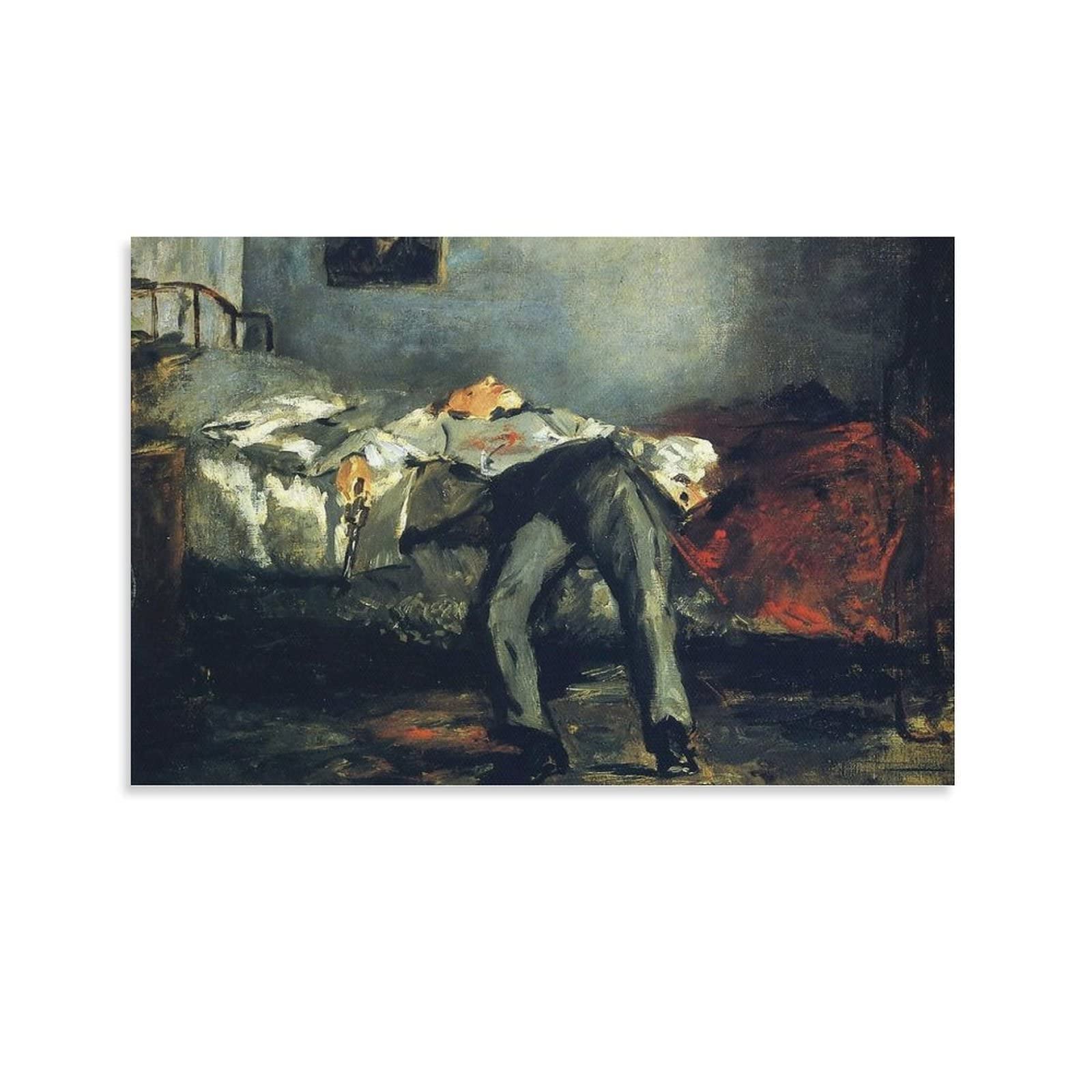 エドゥアール マネ 自殺 ミクストメディア 油彩 水彩 パステル 肉筆 エドゥアール マネ 自殺 ミクストメディア 油彩 水彩 パステル 肉筆