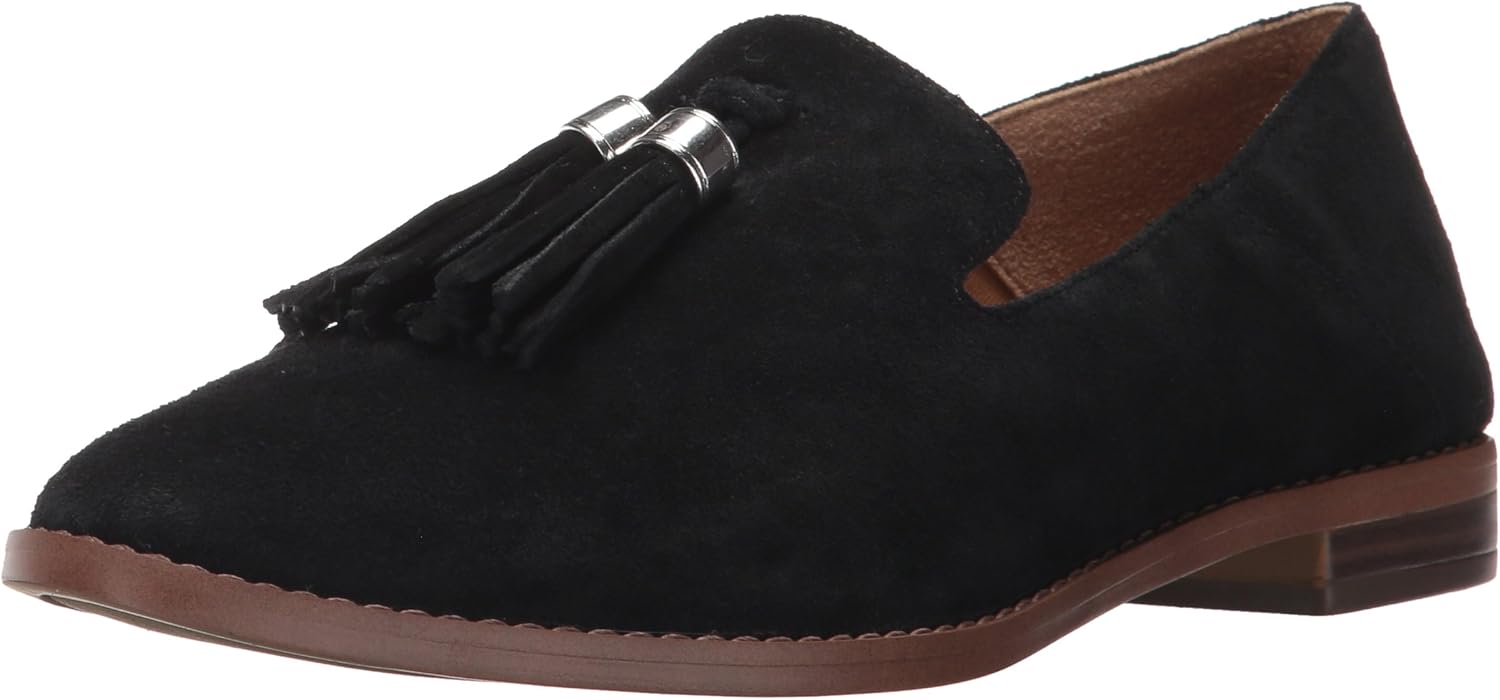 Franco sarto black suede loafers Clearance