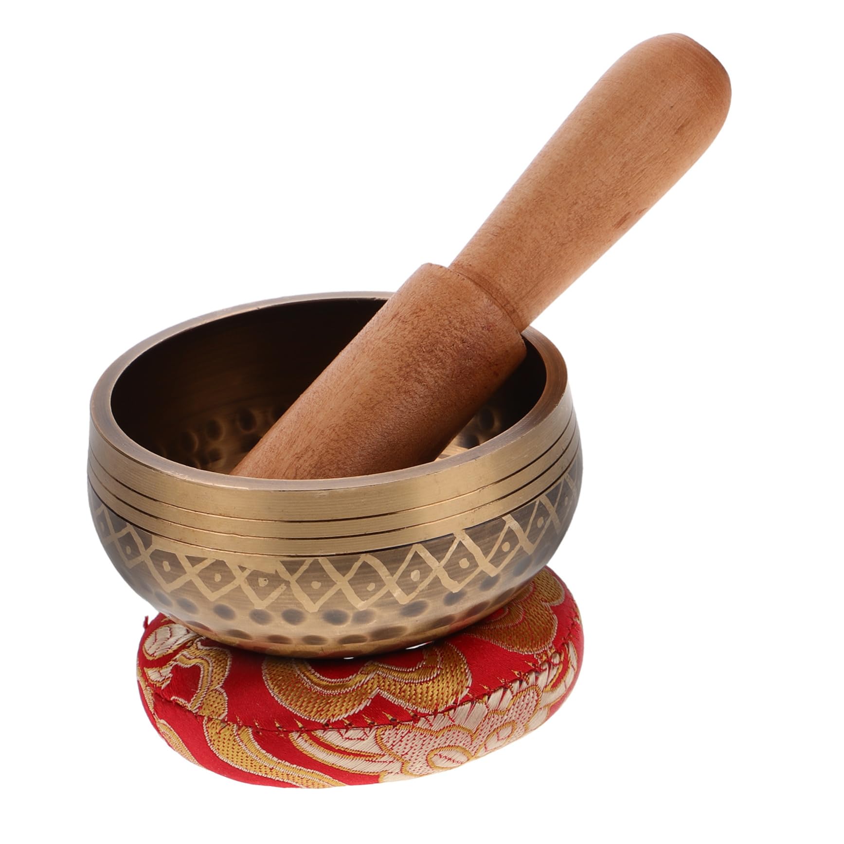 Garneck Relaxation Tool Singing Bowl Yoga Bowl Set Mallet Meditation Music for Mindfulness
