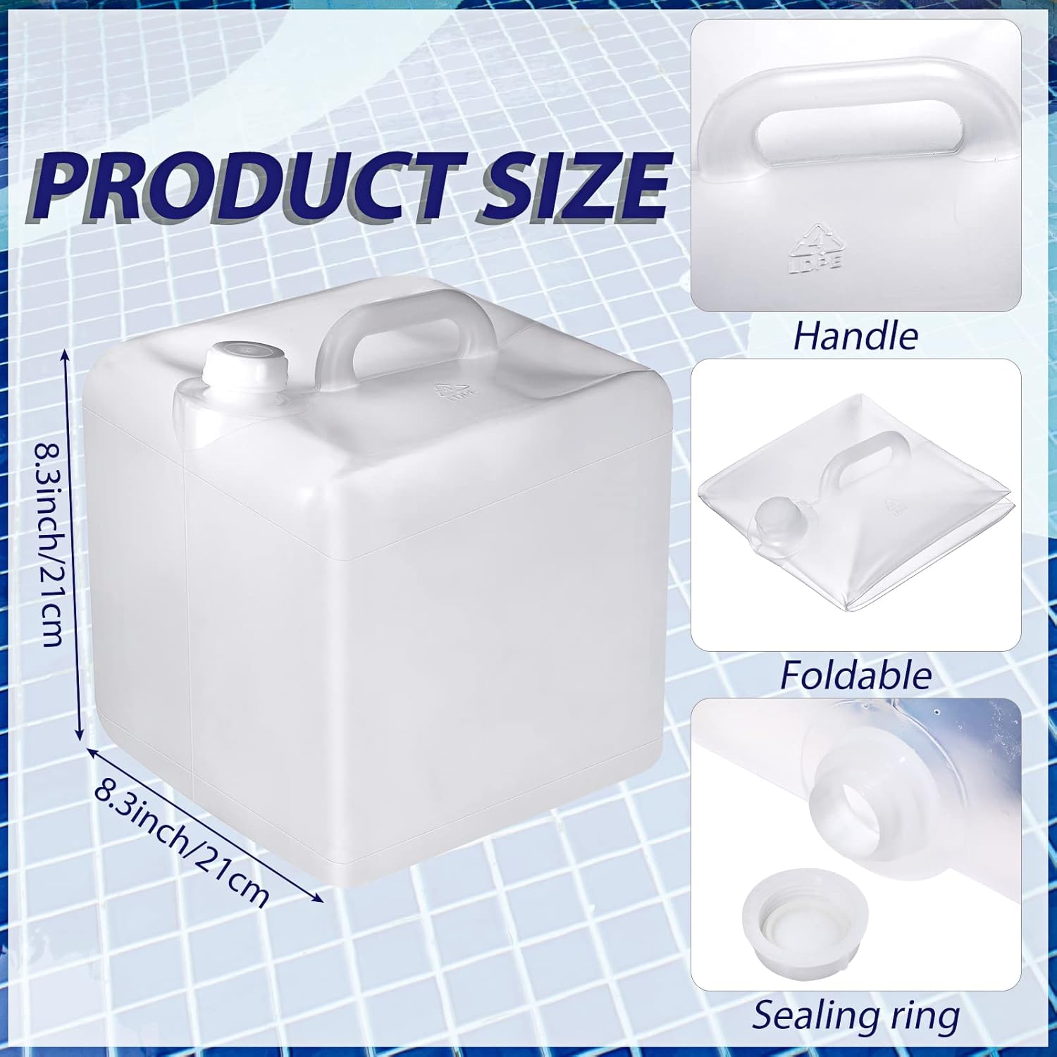 Buy Universal Pool Weight Plastic Sand Bags Waterproof Pool Steps Weights for Above Ground Pools