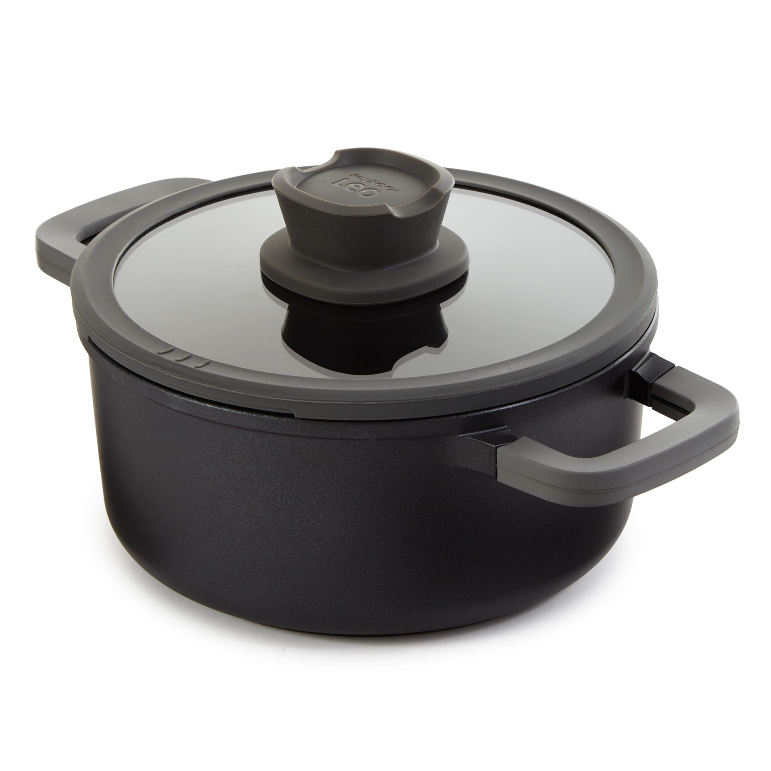 BergHOFF Leo Non-Stick Stone Covered Casserole, 20 cm Size