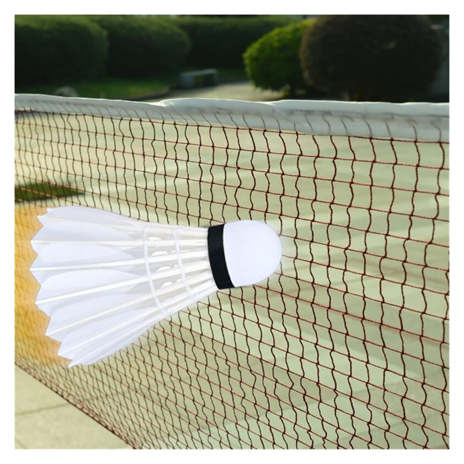 Trening profesjonalny Mesh Standard Badminton Net Sport Net Net Outdoor Tennis Vileyball Net Net Net 6.2 * 0,64M (Color : Green)