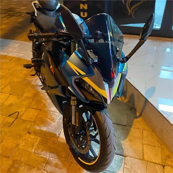 Wind Screen Motorcycle Wind Screen Windshield Cover For CFMOTO 250SR 250A ALL YAERS Front Wind Deflectors Windscreens Deflectore Viser Visor(Twill appearance)