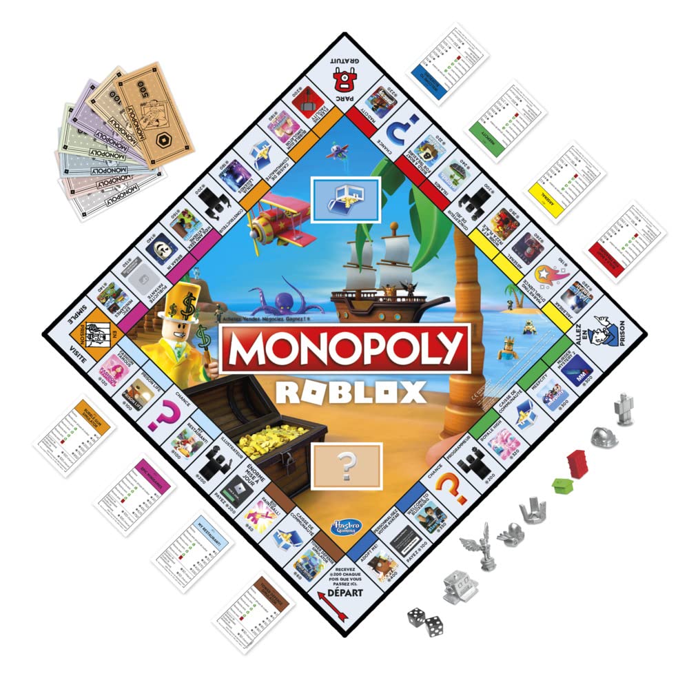 MONOPOLY Hasbro Gaming édition Roblox 2022 Multicolore