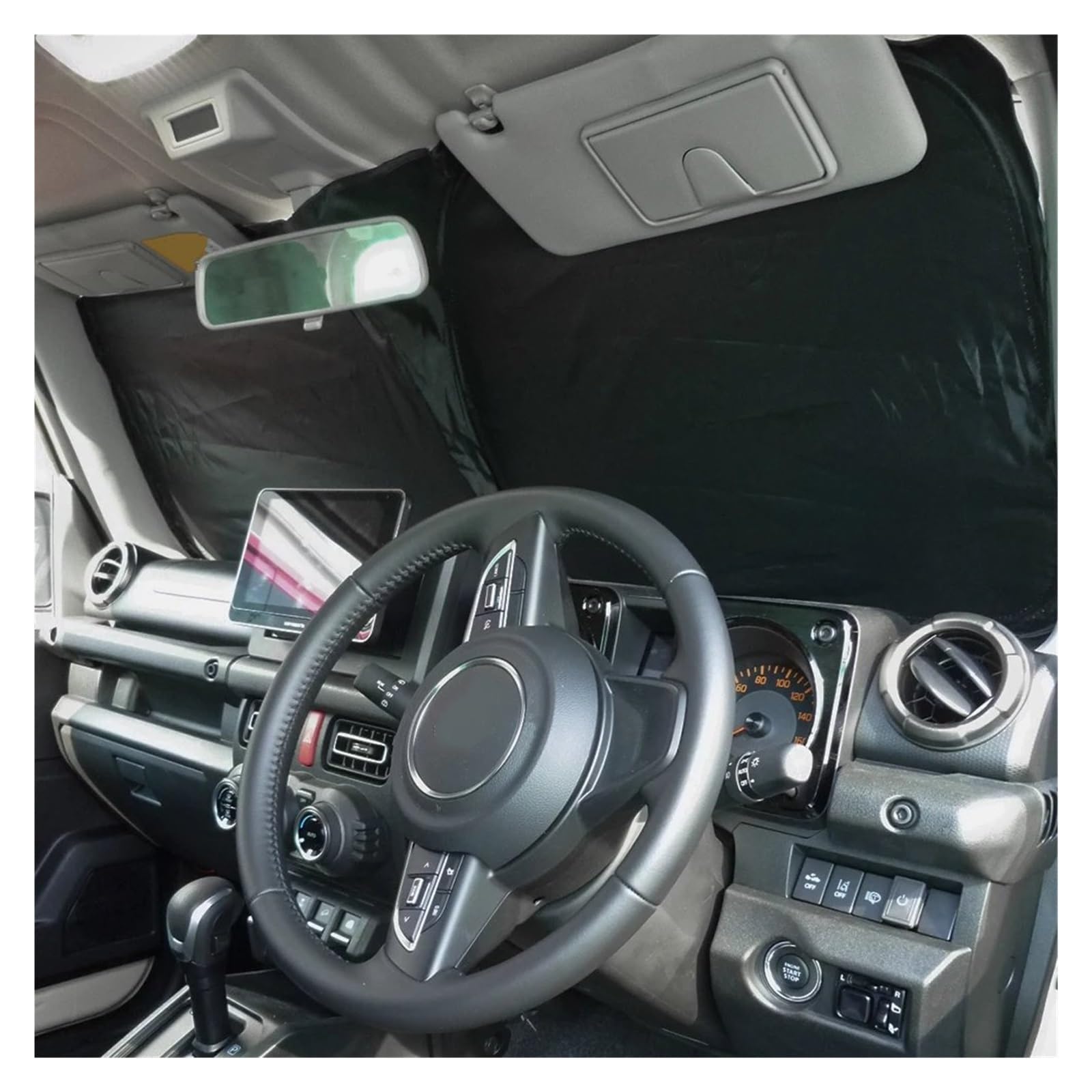 Unidades Parasol Coche para Suzuki para Todos para Wagon DA64V para Dir Parasol Delantero Aislamiento Térmico Sombreado Protección UV
