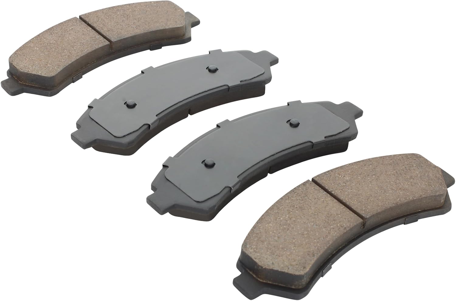 QUALITY-BUILT Front Ceramic Brake Pads, QB 1000-0726C, Compatible with 1997-2005 Chevrolet/GMC/Isuzu/Oldsmobile (Blazer,Bravada,Hombre,Jimmy,S10,Sonoma)