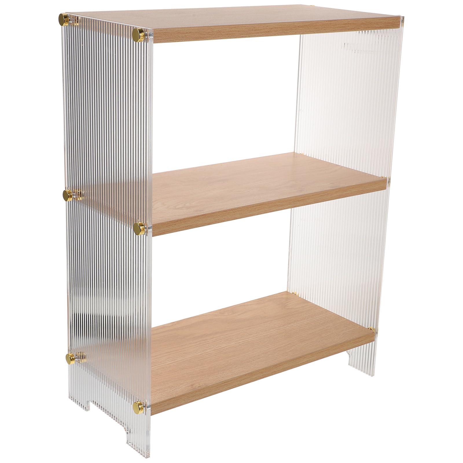 Étagère de rangement multi-étages pour optimiser un bureau encombré