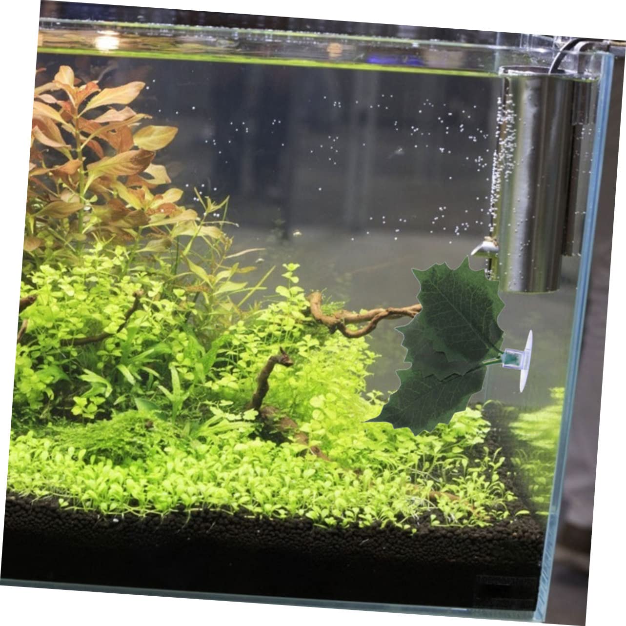 3 set Decorazione Con Foglie Finte Piante Finte Ornamenti Per Acquari Foglie Artificiali Per Acquari Decorazioni Con Viticci Foglie Acquatiche Finte Piante 10 pezzi*3