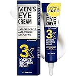Mens Eye Cream - Eye Bags Treatment for Men & Wrinkle Reduction | Collagen, Vitamin B3, Peptides, 5% Caffeine - Mens Under Eye Cream Bag Remover - Puffy Eyes Treatment for Men