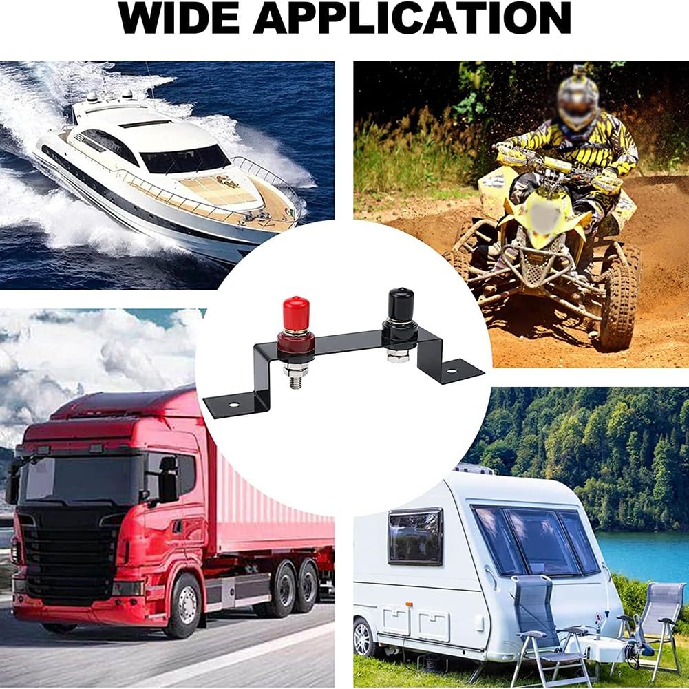 1,2 m do akumulatora Jump Post Miedź do zestawu relokacyjnego akumulatora 4AWG/5AWG do UTV, ATV, samochodów, ciężarówek, kamperów, traktorów, łodzi