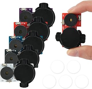 SHENGSEN Cricket Noise Maker Prank, 16 Sounds Hidden Annoying Beep Office Devices, Cricket Prank Beeper Circuit for Adults, Multicolored