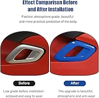 Vista 3 de Voodonala Para Dodge Challenger 2015-2023 - Cubierta interior de la manija de la puerta del auto, accesorios para Dodge Challenger 2015-2023