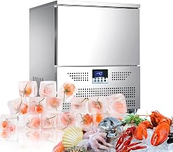 Kolice Commercial 5 Trays Bakery Shock Freezing Blast Chiller, Blast Freezer, Frozen Dough Blast Freezer, Freezer Cabinets for bread, ice cream, dumplings-Lowest Temperature -40°F(-40°C)