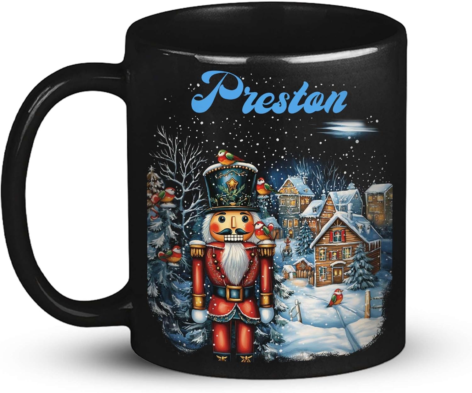 Amazon.com: Nutcracker Coffee Mug 11oz 15oz, Custom Name Festive Cup ...