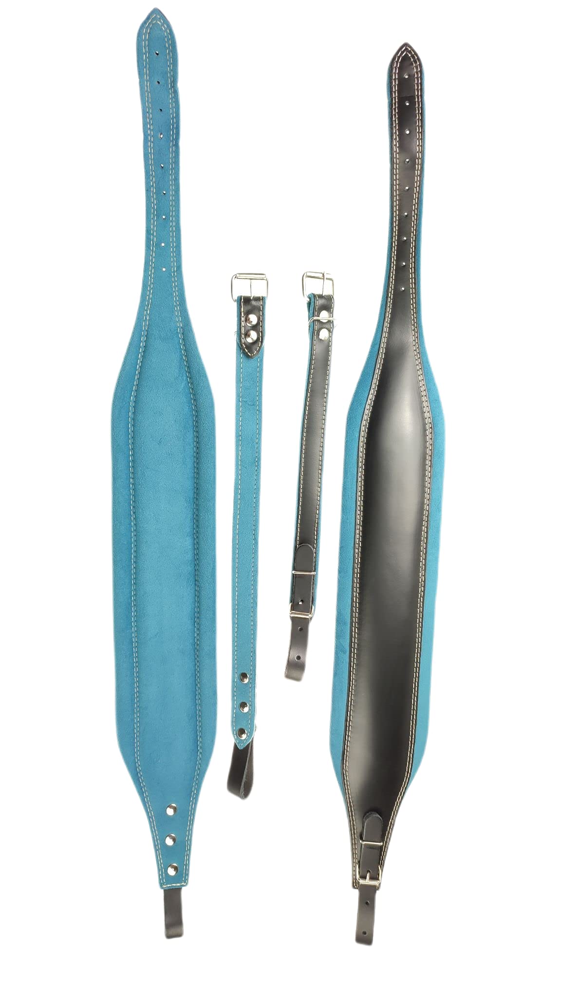 ProLine 9,3cm Fisarmonica Tracolla Pelle Blu