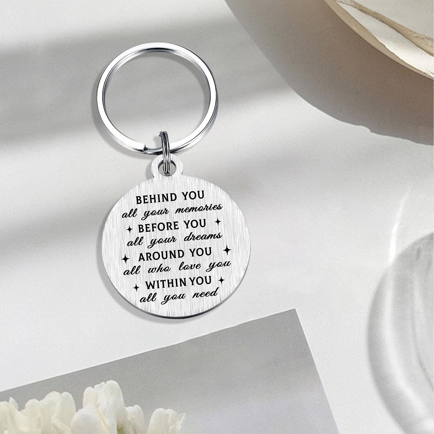 Alotozo Animal Lovers Gifts for Women Men, Birthday Christmas Graduation Gift Keychain for Son Daughter Best Friend