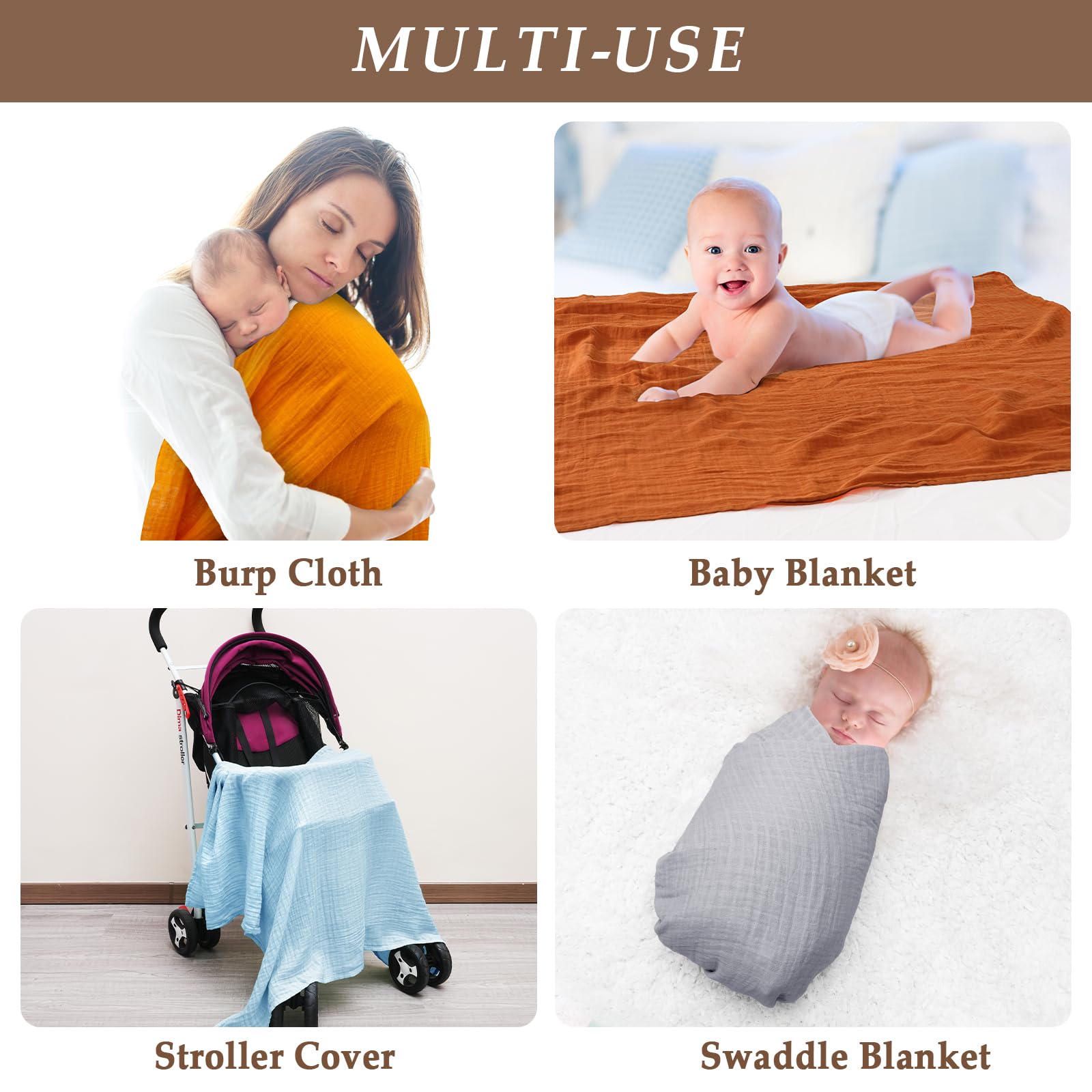 Muslin Wraps What Is A Muslin Blanket Used For Muslin Wrap Muslin - Main Image