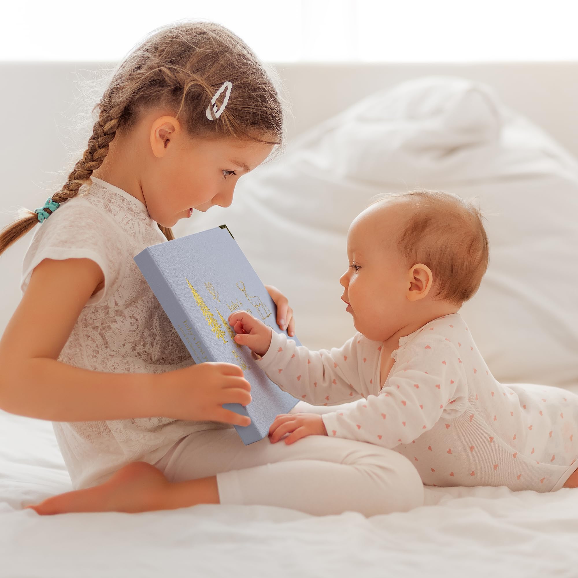 Amazon.co.jp: 思い出のベビーメモリーブック 男の子と女の子向け
