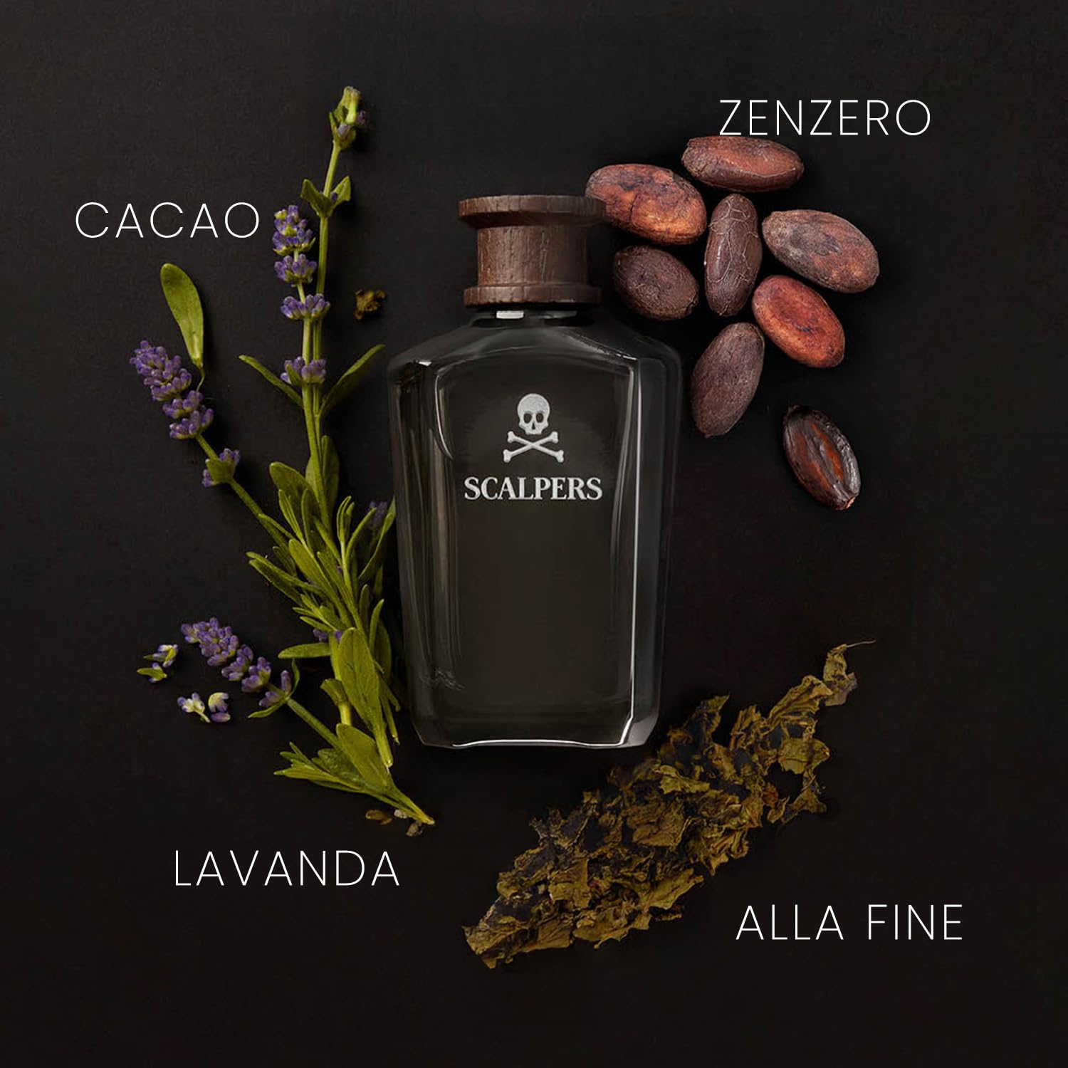 Scalpers The Club, Eau de Parfum da Uomo, Profumo Uomo con Fragranza Boscosa Aromatica Alle Note di Lavanda, Accordo di Tabacco e Zenzero, Ottimo come Regalo Uomo, Profumo da Uomo 75ml con Spray