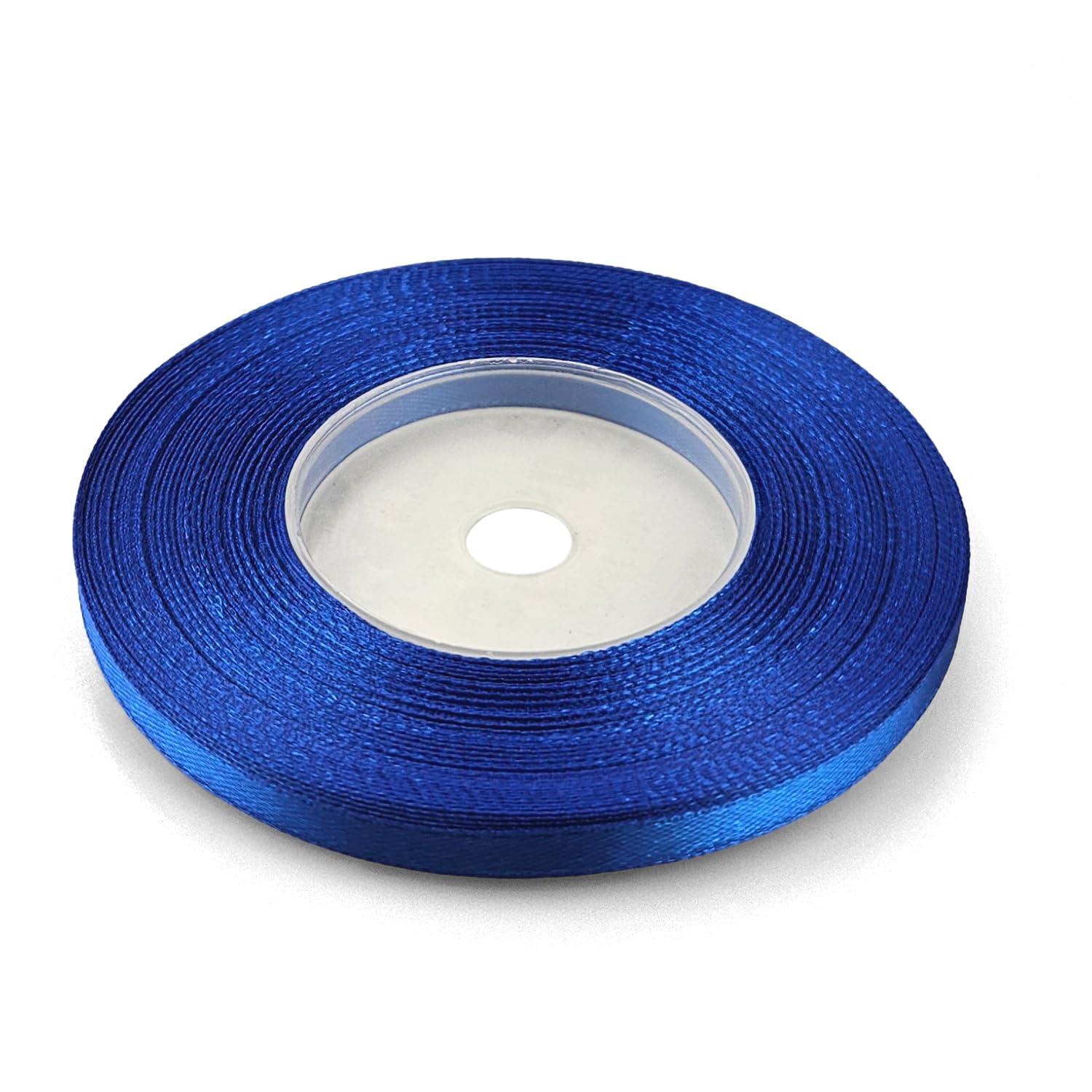 Netuno 1 Roll Dark Blue Ribbon 6 mm x 32 m 0.24 in x 1260 in for Wrapping Crafts Wedding Birthday Christening Scrapbooking Christmas Cards DIY