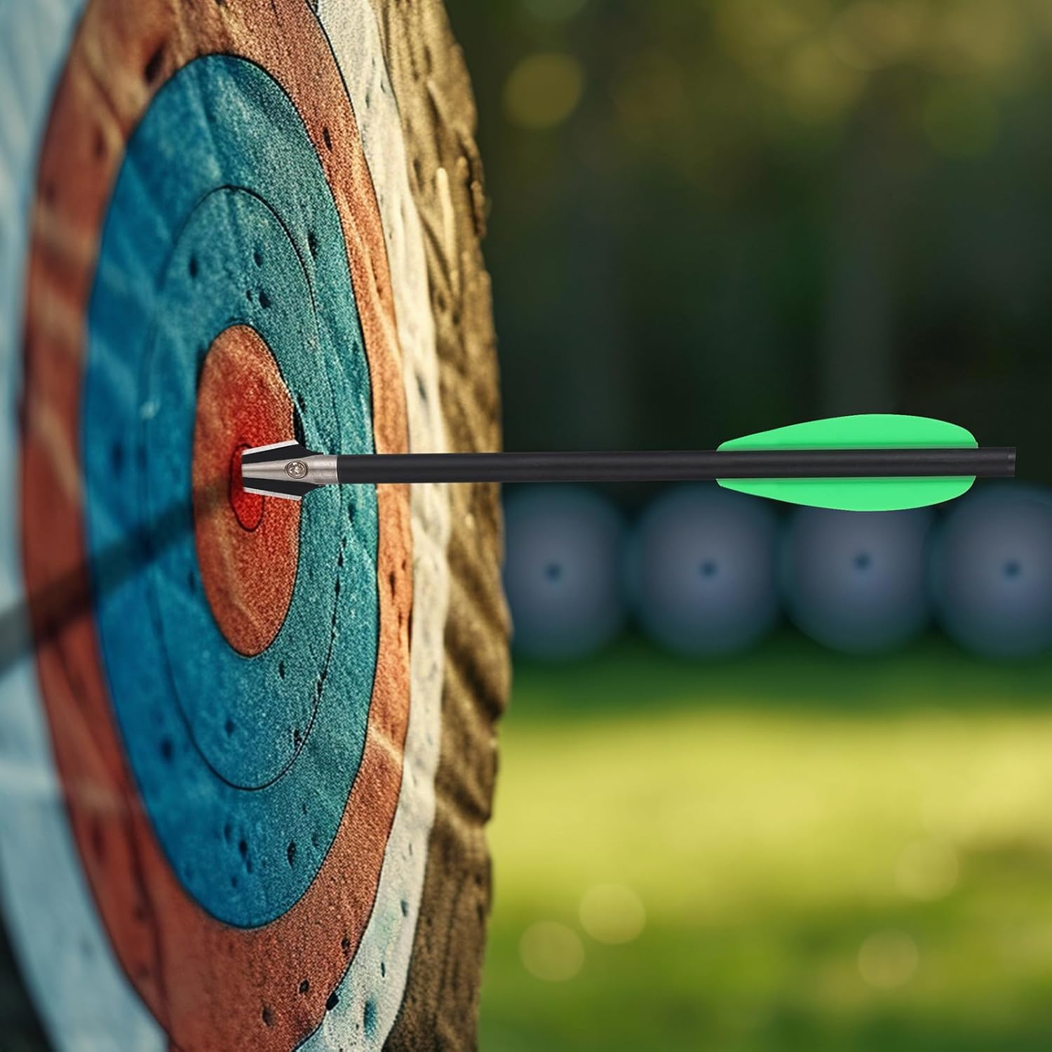 6.3" Mini Crossbow Bolts Carbon Crossbow Arrows with Sharp Broadhead Tips Hunting Arrows Pistol Crossbow Bolts for 50-80lbs Mini Crossbow Precision Target Practice Hunting Shooting