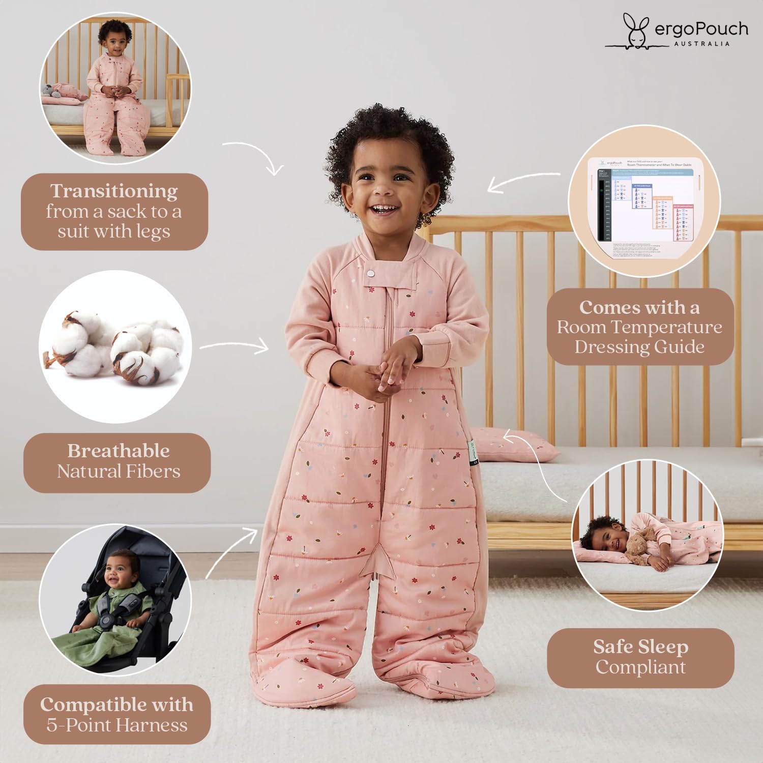ergoPouch Saco de dormir TOG 2.5 Parent
