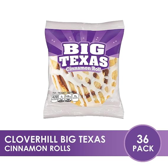 Big Texas Cinnamon Rolls