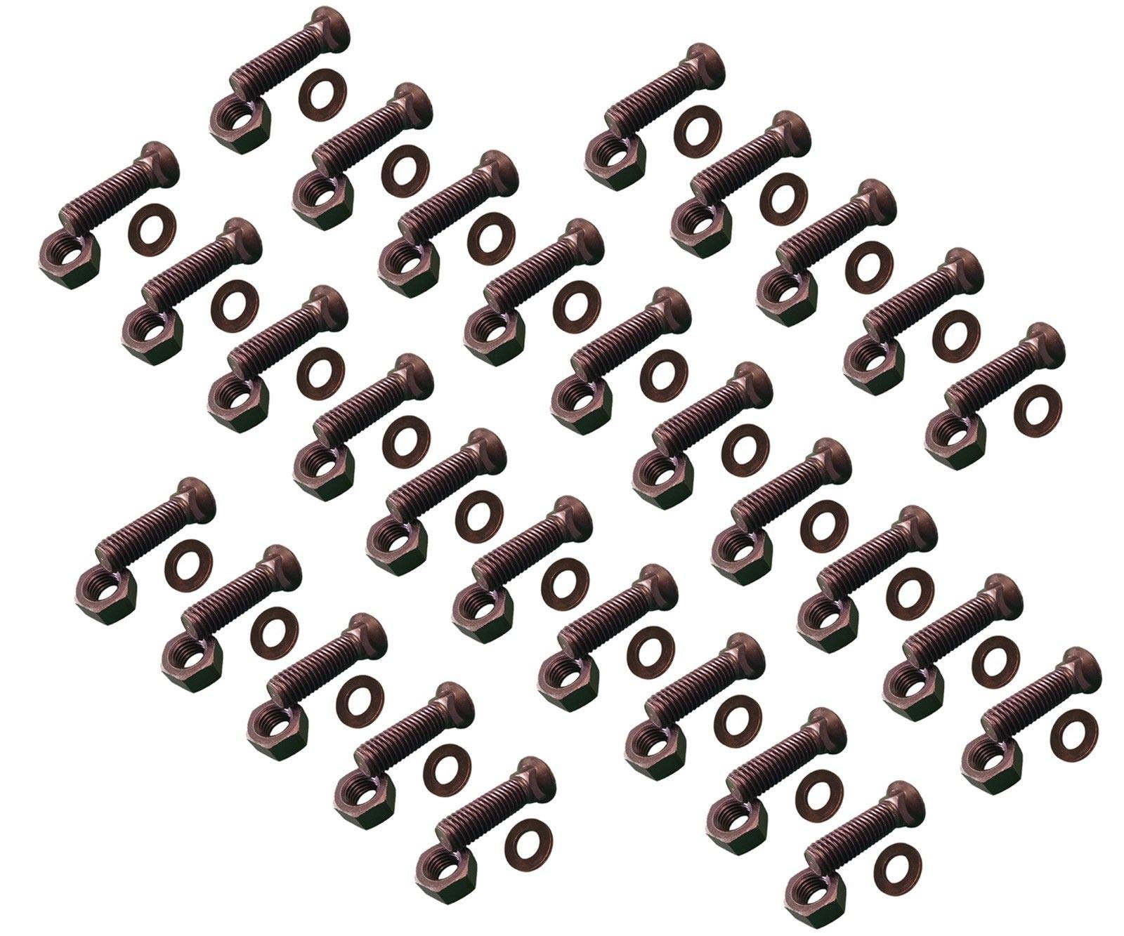 30 - Plow Bolts, Nuts & Washers for Blades/Cutting Edges, 5/8