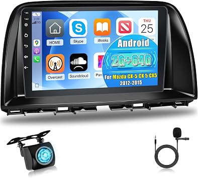 2+64G Car Radio for Mazda CX-5 CX 5 CX5 2012-2015, Carplay and Android Auto