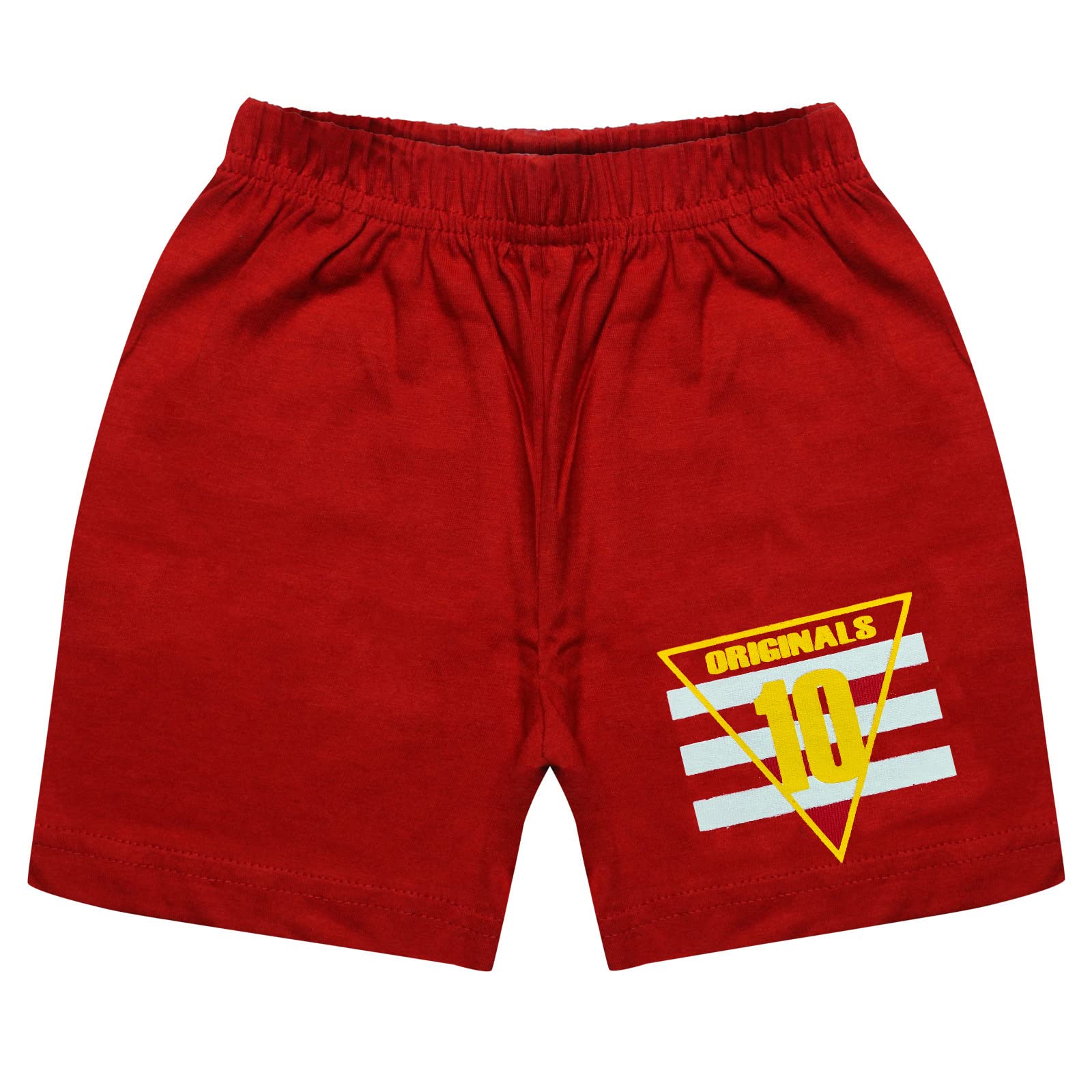 MIST N FOGG Boy's and Girl's Regular Fit Cotton Shorts(3-4 Years)