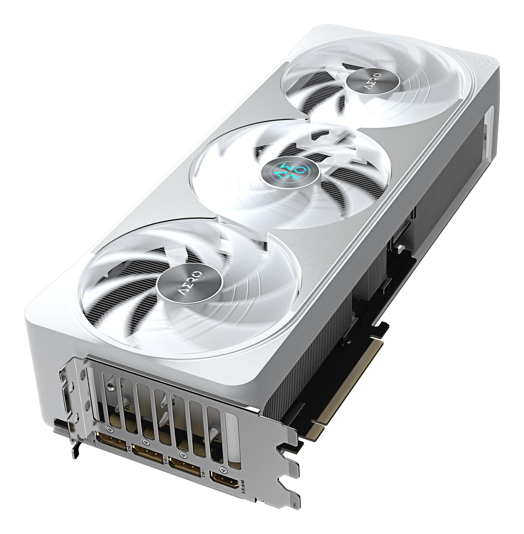 GIGABYTE GeForce RTX 5070 Ti Aero OC 16G Tarjeta Gráfica - 16GB GDDR7, 256 bits, PCI-E 5.0, 2588 MHz Core Clock, 3 x DP 2.1a, 1 x HDMI 2.1b, NVIDIA DLSS 4, GV-N507TAERO OC-16GD