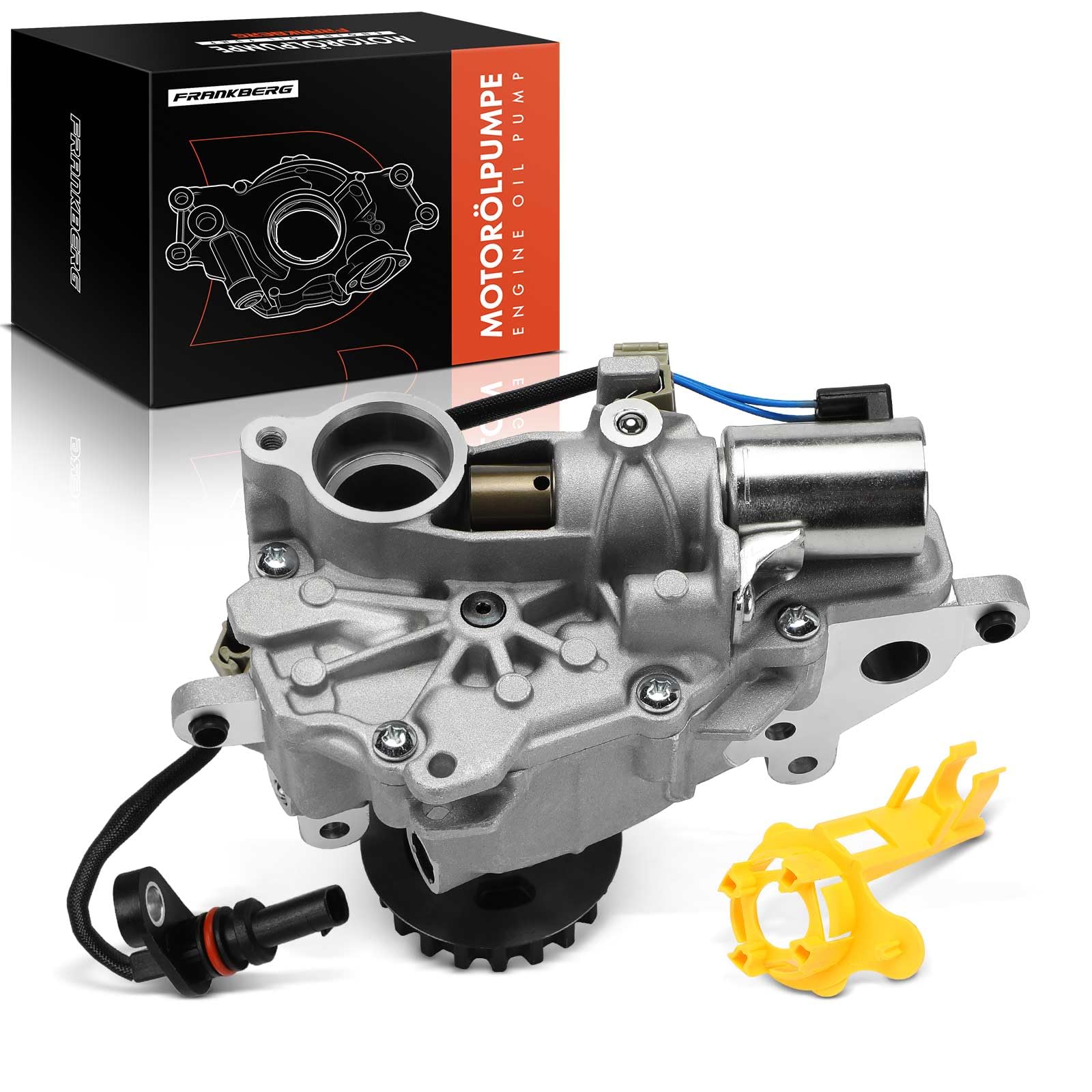 Frankberg Ölpumpe Öl Pumpe Kompatibel mit Focus IV HN 2.0L 2018-2024 Galaxy CK 2.0L 2018-2024 Kug.a III DFK 2.0L 2019-2024 Mondeo V Schrägheck CE 2.0L 2019-2024 Replace# 2290087