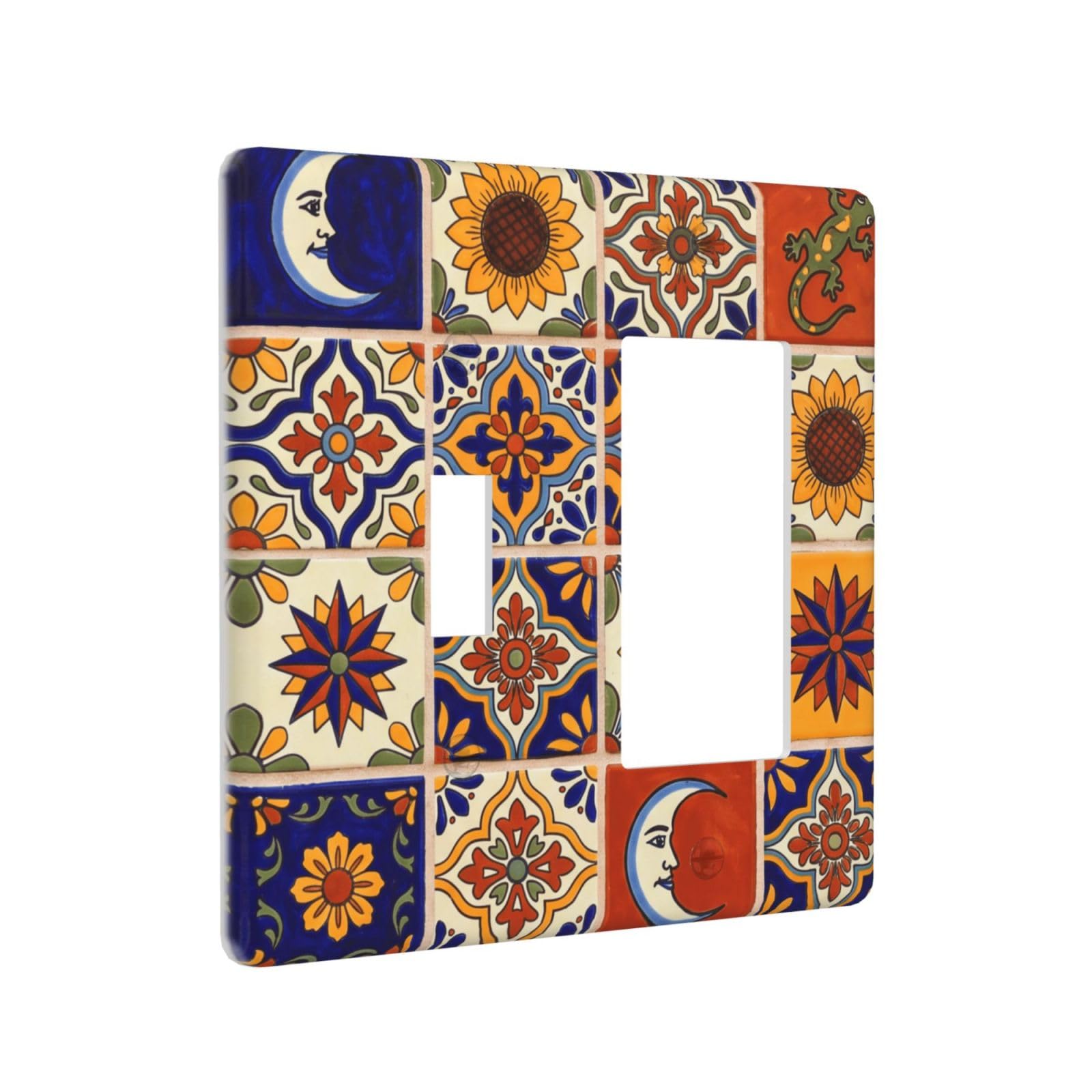 Colorful Talavera Tile Wall Plates - Home Decor -2