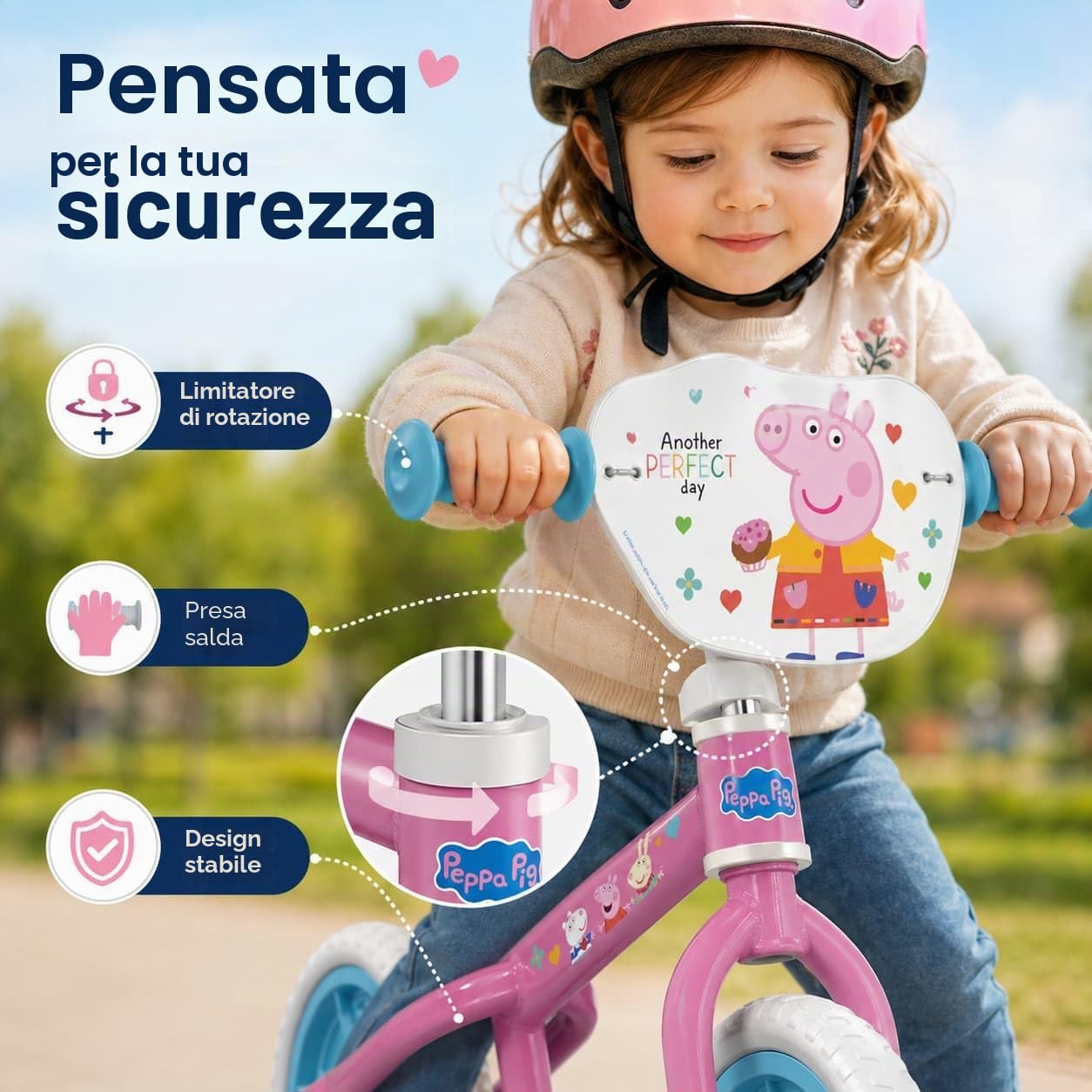 Rider Bike 10" Peppa Pig Rosa
