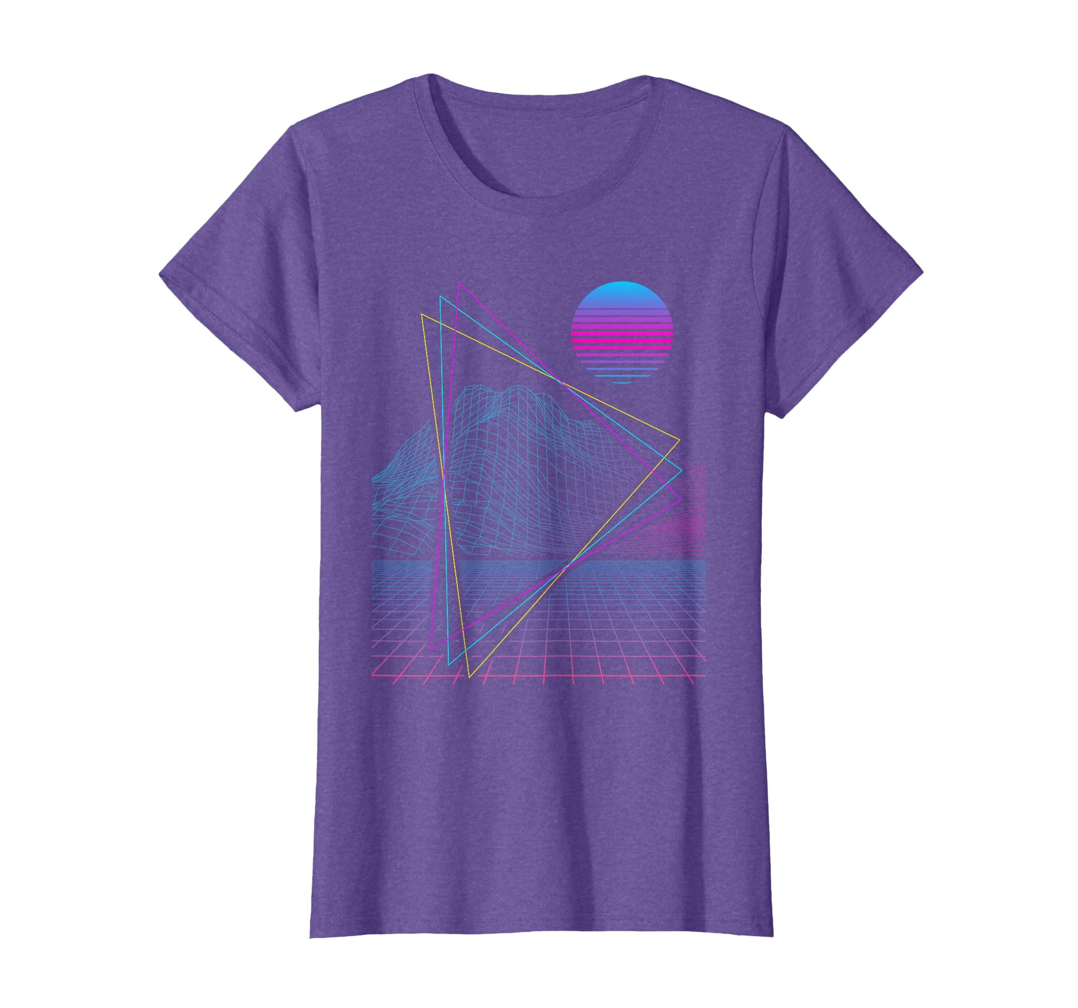 Vaporwave Aesthetic Retro Sunset Retrowave Synthwave T-Shirt