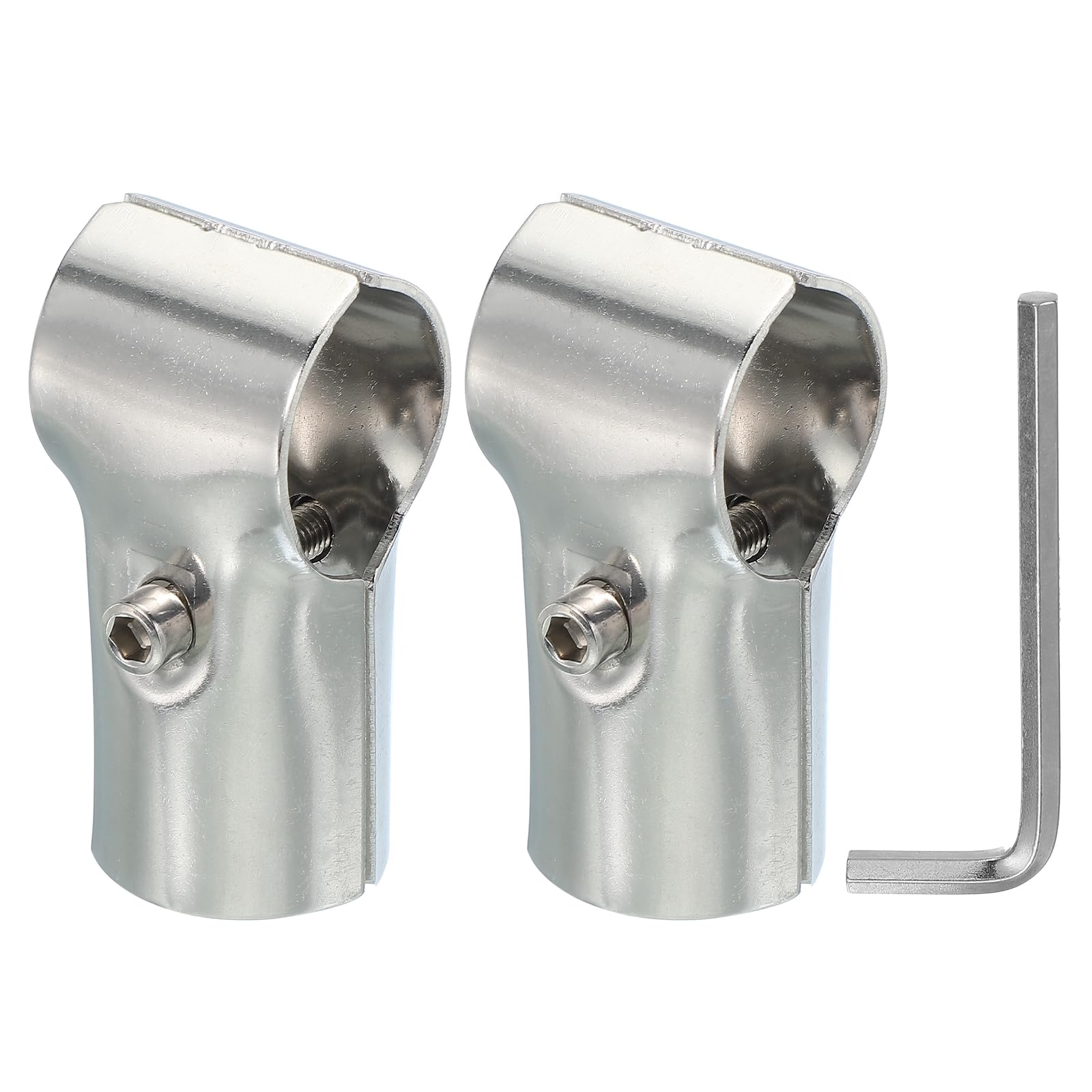 PATIKIL 1.26" 2 Way T Pipe Clamp Connector