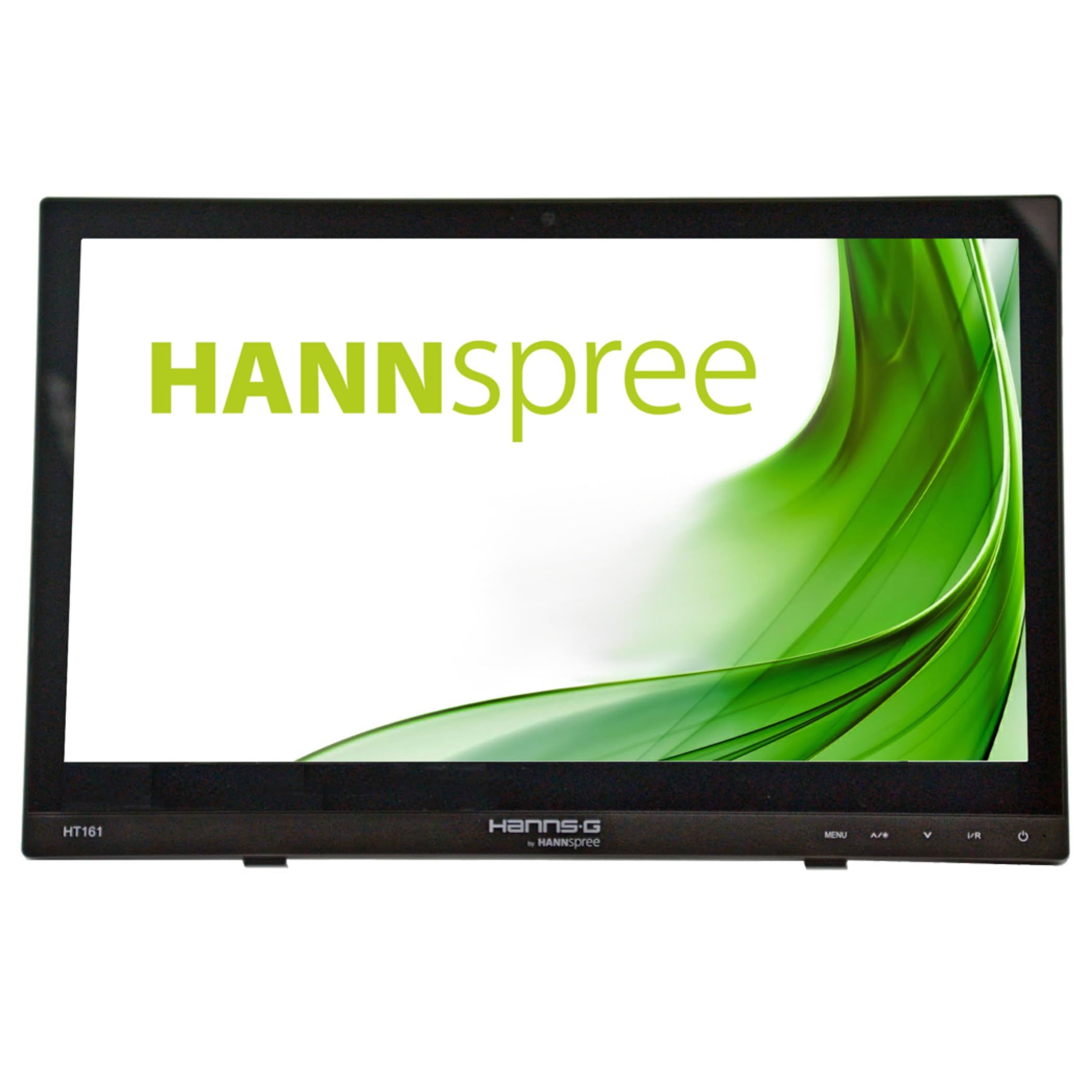 HANNspree HT161HNB Monitor Touchscreen HDMI con Schermo Multi-Touch da 15,6 pollici, Nero