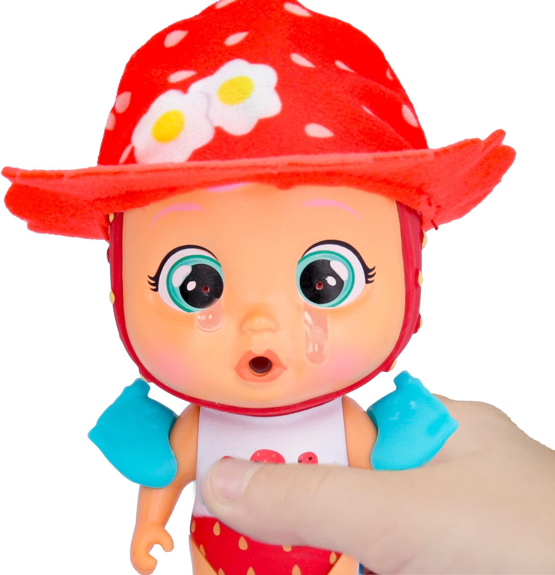Cry Babies Magic Tears Tropical Beach Babies | Poupรฉe Surprise de Collection Qui pleure de Vraies Larmes avec Maillot de Bain et 7 Accessoires - Jouet pour Filles et garรงons +3 Ans