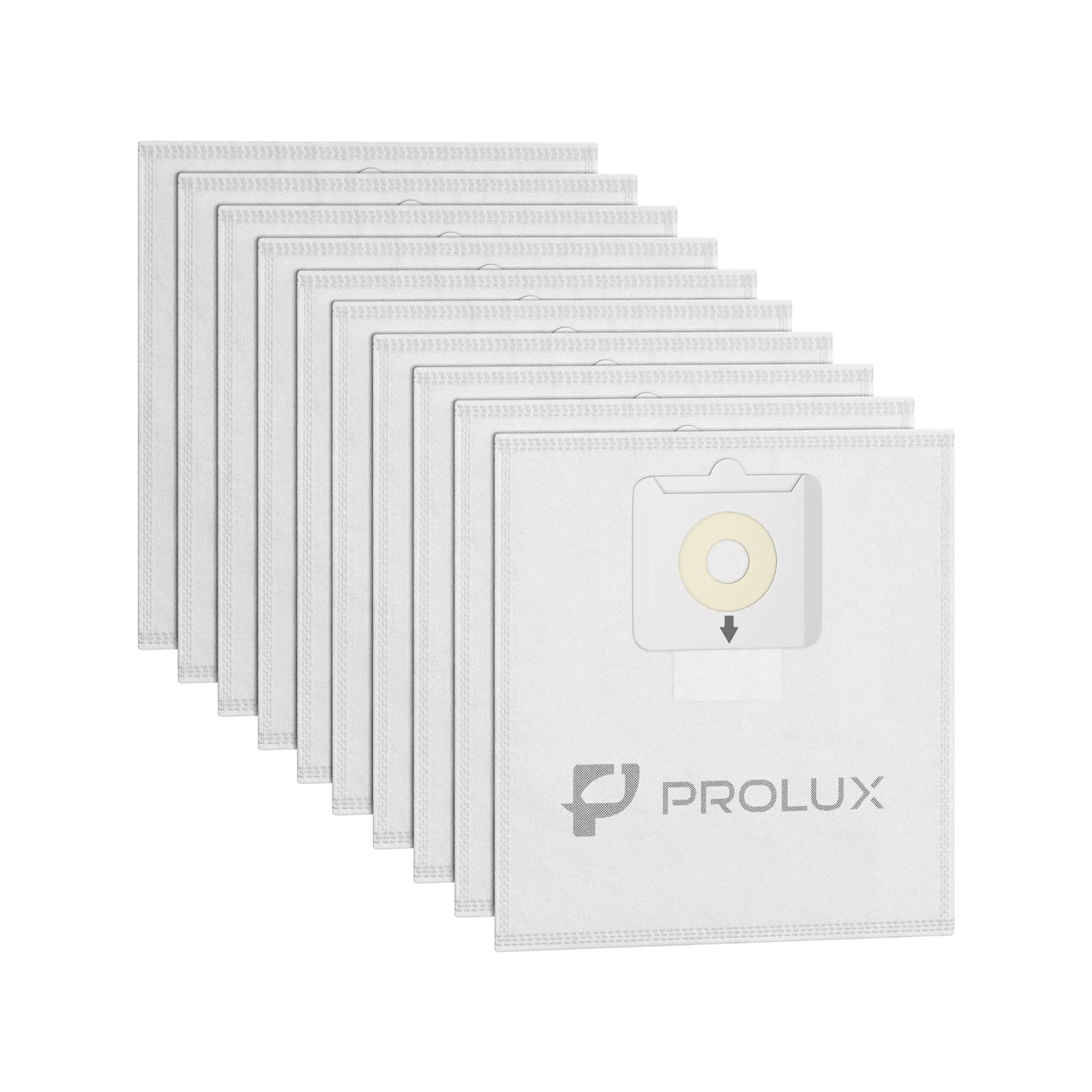 GV Genuine 10 Pack Bags for Prolux Tritan Vacuum Cleaner, HEPA Material, Increased Dirt Capacity