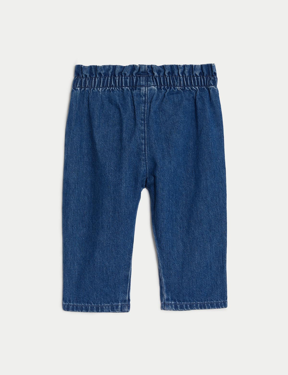 Marks & Spencer Baby Girl's Regular Jeans (T782140AMED Blue Denim_MED - Image 4 thumbnail