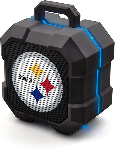 Miniatura 32 de SOAR NFL Shockbox - Altavoz Bluetooth inalámbrico LED, resistente al agua, IPX4, 5.0 Bluetooth con más de 5 horas de tiempo de reproducción, pequeño