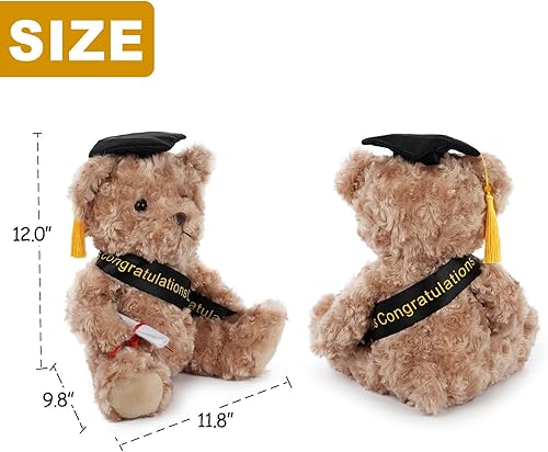 Miniatura 4 de WEIGEDU Adorable peluche de panda, oso de peluche de panda para niñas, niños, cumpleaños, Navidad, regalo para dormir, 15 pulgadas