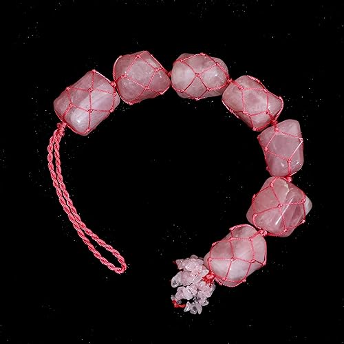 Miniatura 7 de Adorno colgante de auto de 7 chakras, accesorios colgantes de cristal áspero para reiki, curación, equilibrio, borla para colgar en la pared,