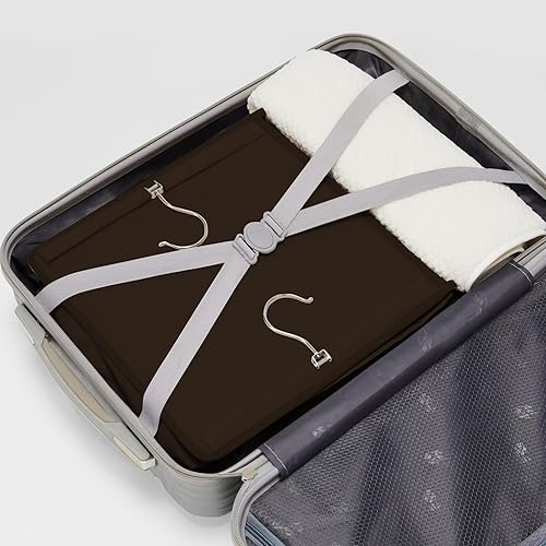 Miniatura 7 de YOUDENOVA - Organizador colgante para clóset con 6 estantes de almacenamiento, marrón