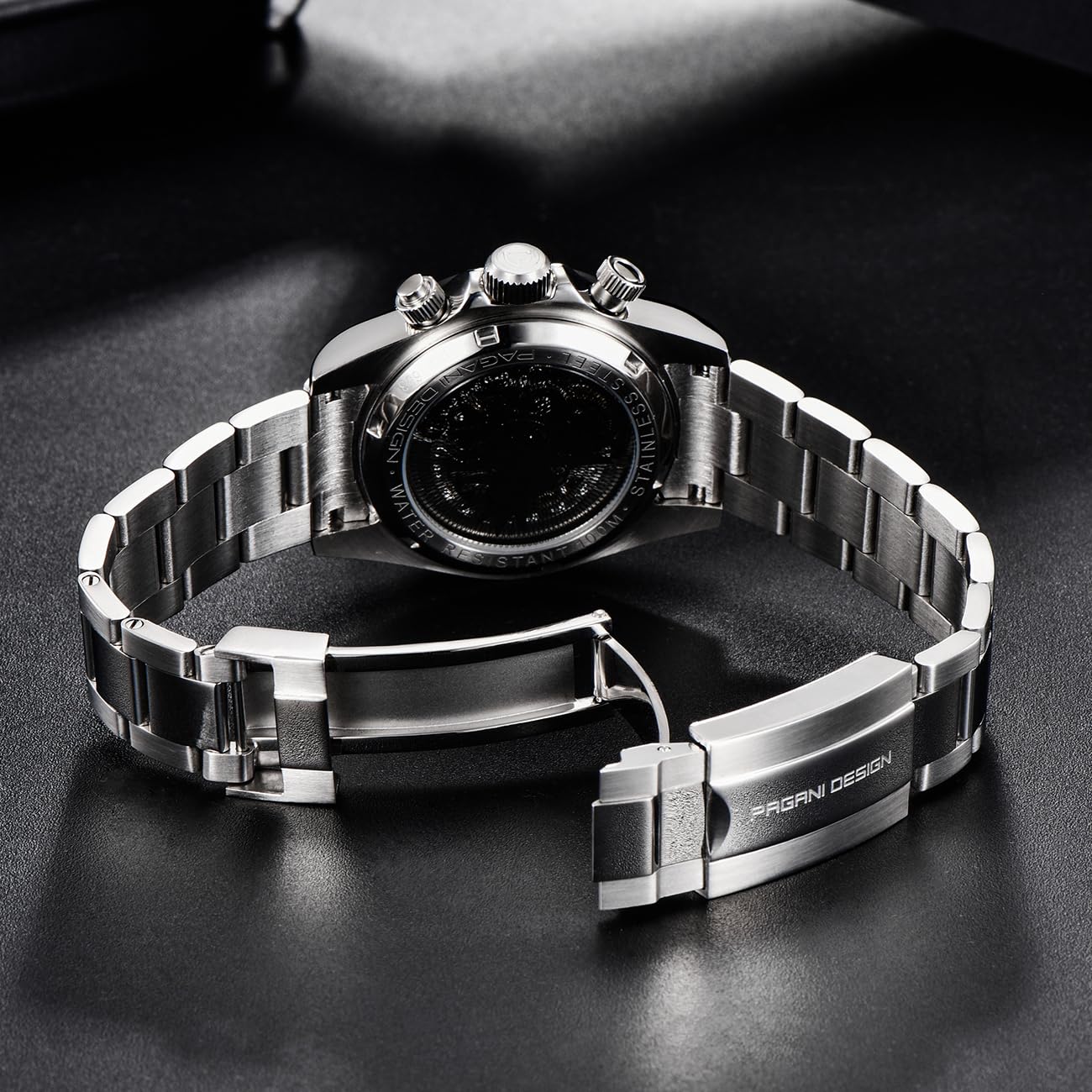 Pagani Design PD 1653 Montre Automatique Pour Homme Design Hollow Out Design mécanique étanche Cadran 40 mm Cristal Saphir PD 1653 Cadeau Pour Homme