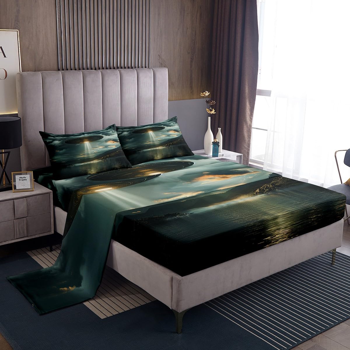Parure de lit adulte ovni pour briser la monotonie d'une chambre