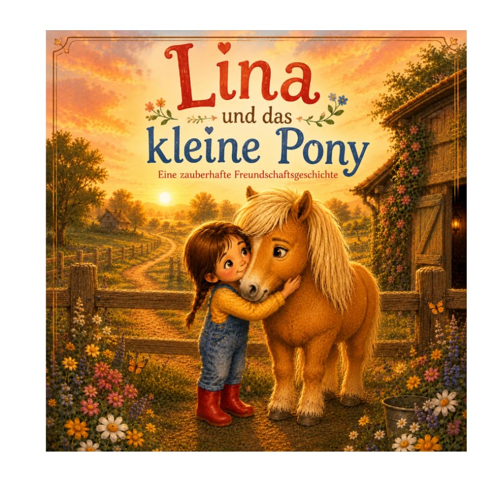 Lina und das kleine Pony: Eine liebevolle Ponygeschichte zum Vorlesen für Kinder ab 3 Jahren – über Freundschaft, Vertrauen und kleine Bauernhof-Abenteuer