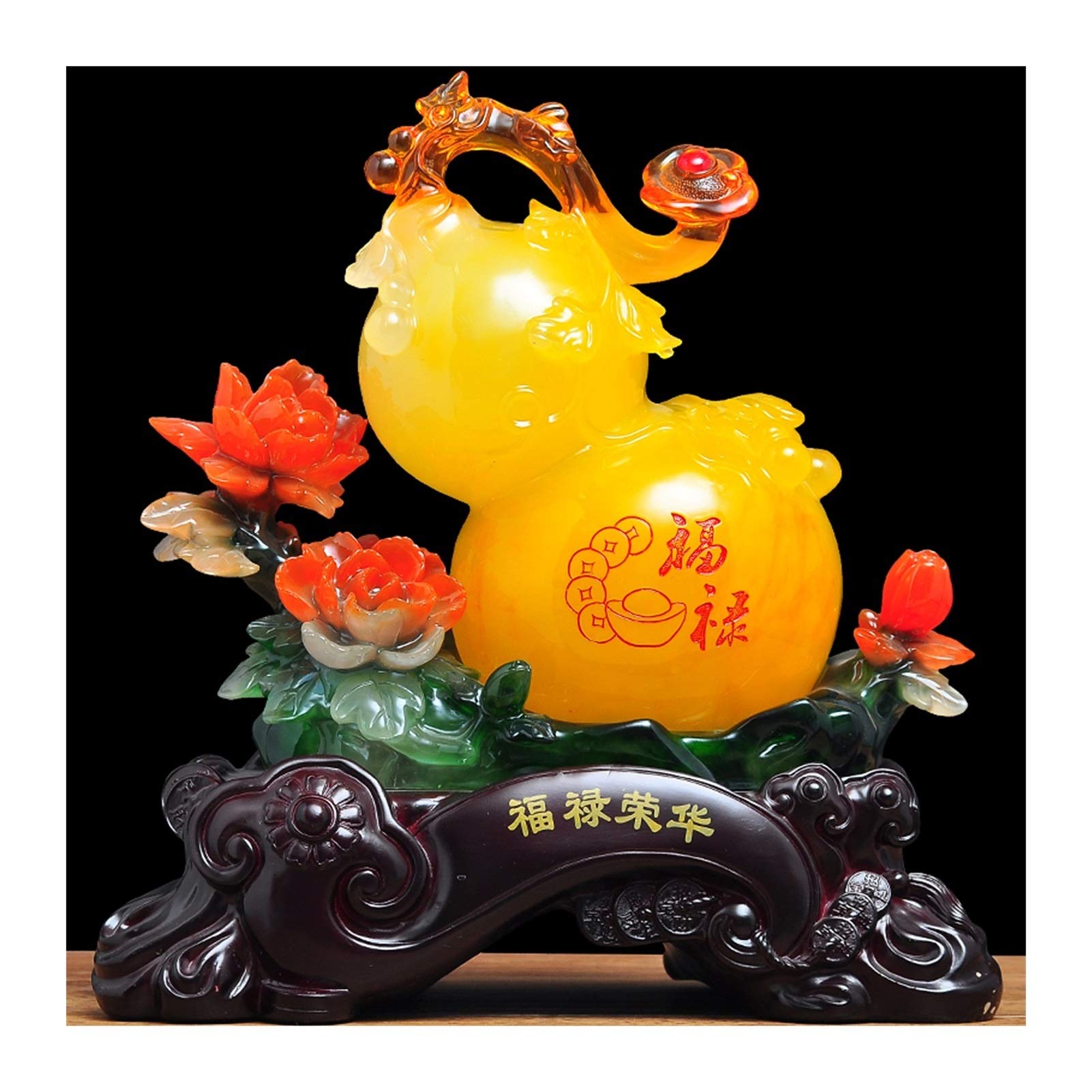 Statue Wu Lou gourde decoration cadeau d'ouverture de magasin