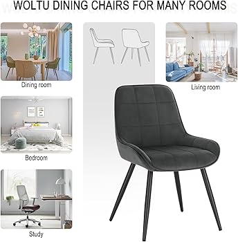 Amazon.co.jp: WOLTU 椅子 ダイニングチェア 2脚セット デザイナーズ Amazon.co.jp: WOLTU 椅子 ダイニングチェア 2脚セット デザイナーズ
