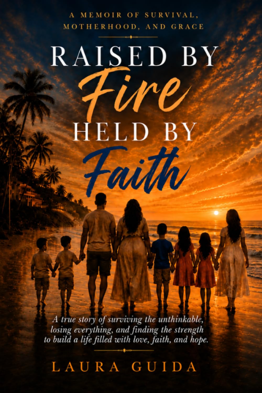 Raised by Fire, Held by Faith: A Memoir of Survival, Motherhood, and Grace